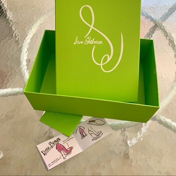 💯Authentic Sam Edelman green shoe box 🎁 - Picture 3 of 9